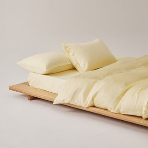 Adeline Pastel Silky Cooling TENCEL™ Bedding Set in Coffee