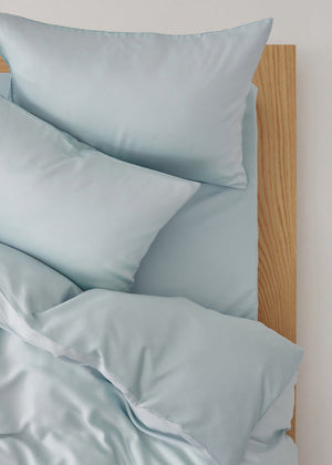 Adeline Pastel Silky Cooling TENCEL™ Bedding Set in Coffee