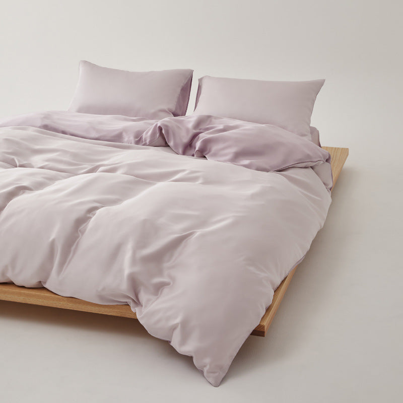 Adeline Pastel Silky Cooling TENCEL™ Bedding Set / Purple