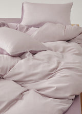 Adeline Pastel Silky Cooling TENCEL™ Bedding Set / Purple