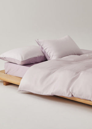 Adeline Pastel Silky Cooling TENCEL™ Bedding Set in Coffee