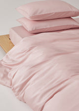 Adeline Pastel Silky Cooling TENCEL™ Bedding Set / Coffee