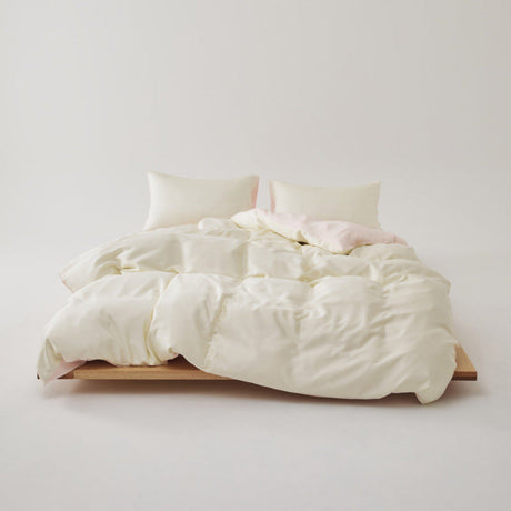Adeline Pastel Silky Cooling TENCEL™ Bedding Set / Gray