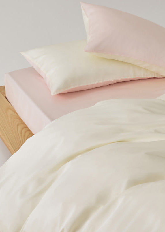 Adeline Pastel Silky Cooling TENCEL™ Bedding Set / Cream