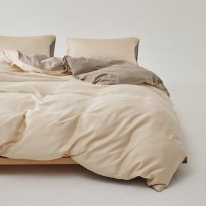 Adeline Pastel Silky Cooling TENCEL™ Bedding Set / Gray