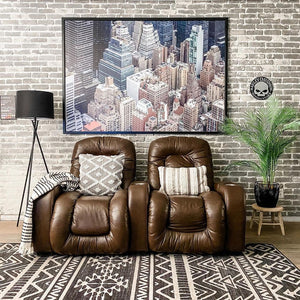 Bria Stripe Decorative Pillow Cover by LushDecor