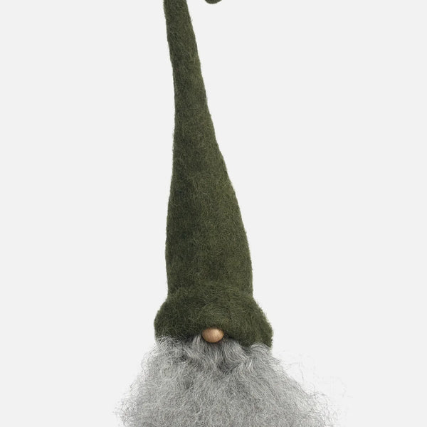 Tomte Gnome - Alfred with Green Cap