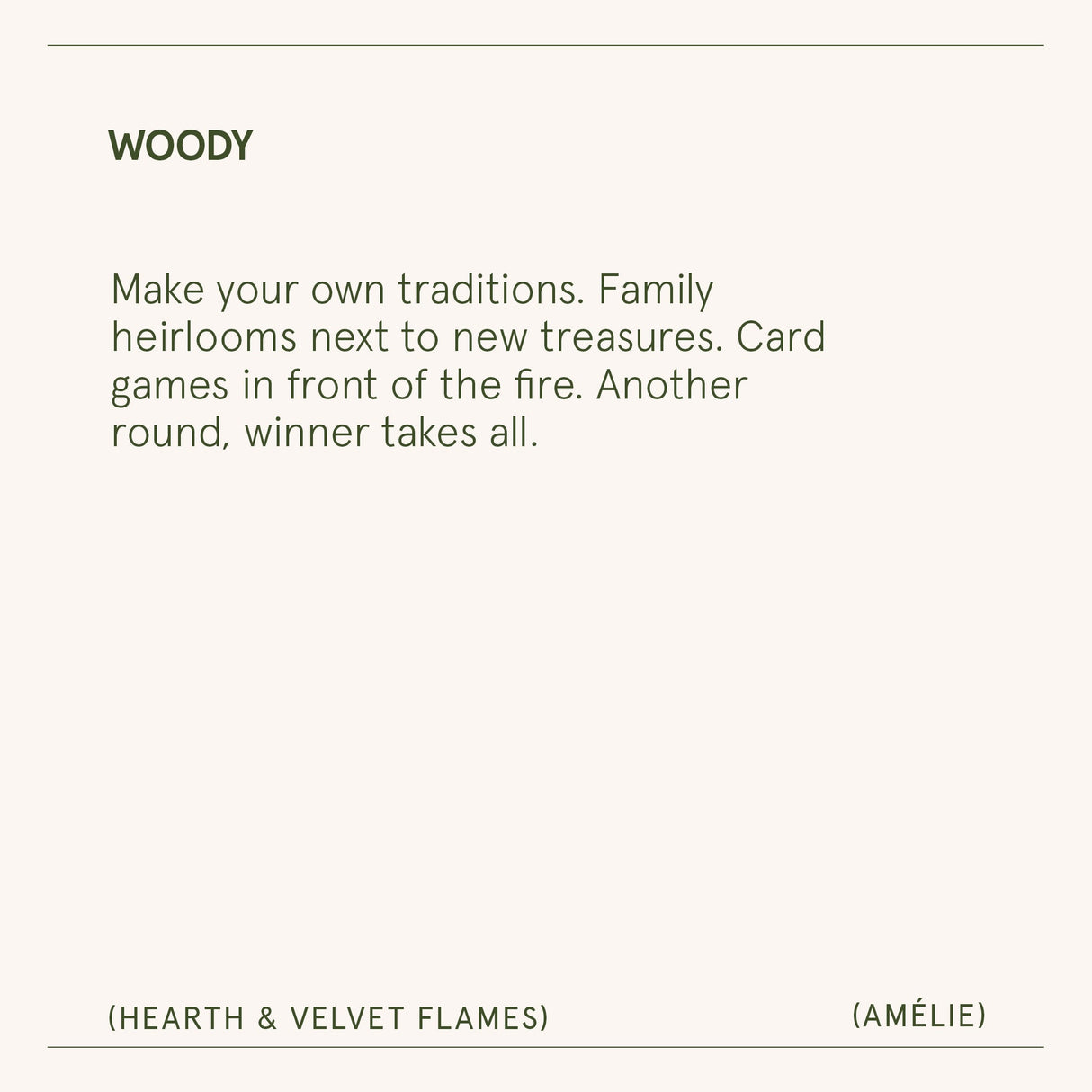 Amélie – Hearth & Velvet Flames 11oz Candle