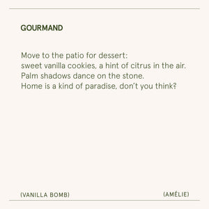 Amélie – Vanilla Bomb Candle
