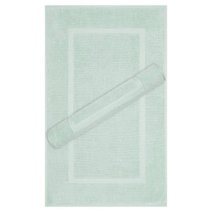 American Soft Linen Bekos 100% Cotton Bath Mat Set, 2 Piece 20x34 inches Bath Mats for Bathroom