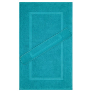 American Soft Linen Bekos 100% Cotton Bath Mat Set, 2 Piece 20x34 inches Bath Mats for Bathroom