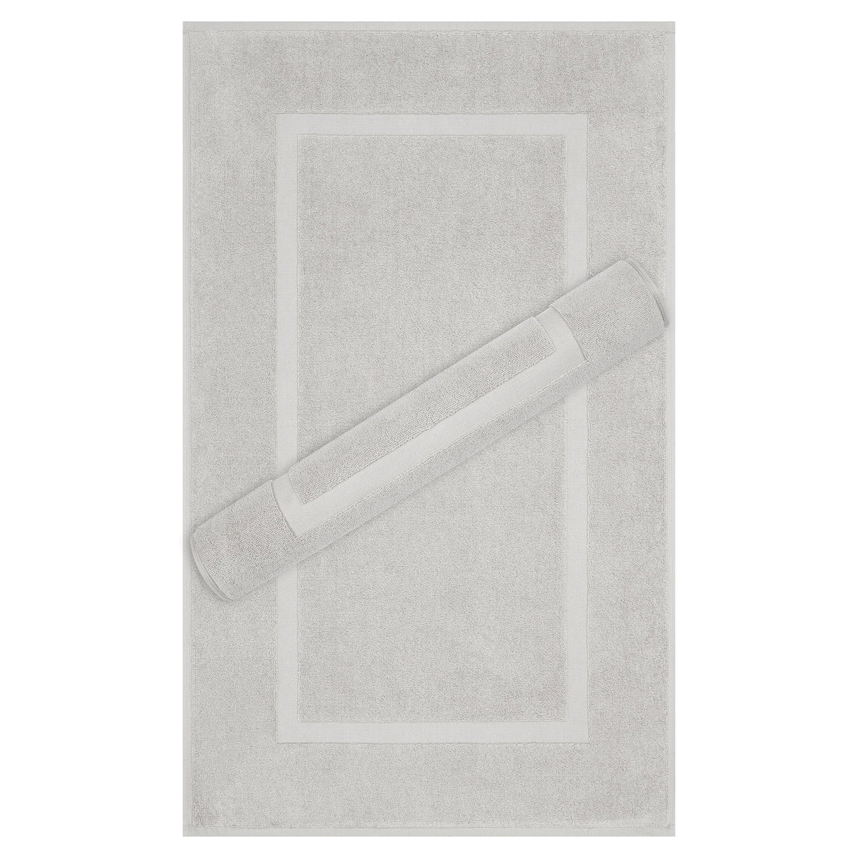 American Soft Linen Bekos 100% Cotton Bath Mat Set, 2 Piece 20x34 inches Bath Mats for Bathroom