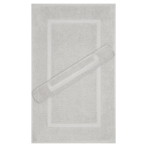 American Soft Linen Bekos 100% Cotton Bath Mat Set, 2 Piece 20x34 inches Bath Mats for Bathroom