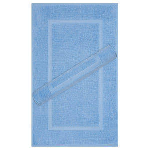 American Soft Linen Bekos 100% Cotton Bath Mat Set, 2 Piece 20x34 inches Bath Mats for Bathroom