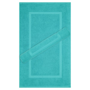 American Soft Linen Bekos 100% Cotton Bath Mat Set, 2 Piece 20x34 inches Bath Mats for Bathroom