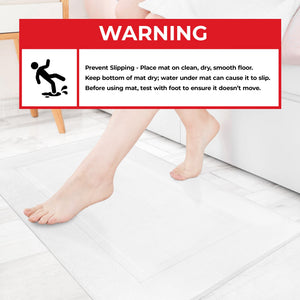American Soft Linen Bekos 100% Cotton Bath Mat Set, 2 Piece 20x34 inches Bath Mats for Bathroom