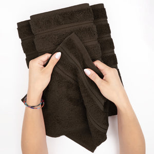 American Soft Linen 3 Piece 100% Cotton Extra Fluffy and Soft, Luxury Turkish Towel Set with 20 Different Colors