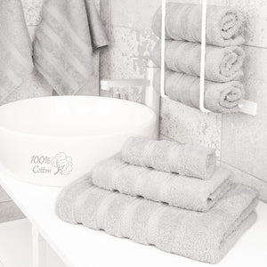 American Soft Linen 3 Piece 100% Cotton Extra Fluffy and Soft, Luxury Turkish Towel Set with 20 Different Colors
