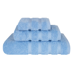 American Soft Linen 3 Piece 100% Cotton Extra Fluffy and Soft, Luxury Turkish Towel Set with 20 Different Colors