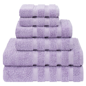 American Soft Linen 100% Cotton Turkish Towels, 6 Piece Bath Towel Set with 20 Different Colors