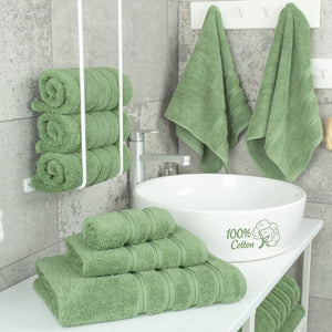 American Soft Linen 100% Cotton Turkish Towels, 6 Piece Bath Towel Set with 20 Different Colors