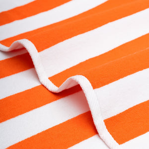 American Soft Linen, Premium Cotton 4 Pack Beach Towels, 30" x 60" Cabana Striped Pool Towels