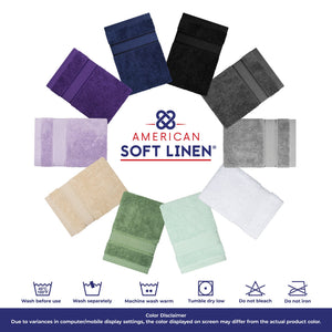 Salem 6 Piece 100% Cotton Luxury Bath Towel Set