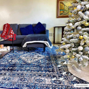 Andes Blue Area Rug