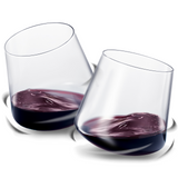 Classica Un-Spillable Stemless Wine Glassware, Set of 2