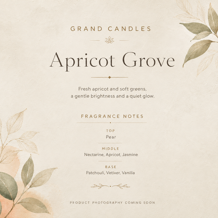 Grand Candles LLC Apricot Grove Candle