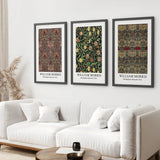 William Morris 3 Piece Wall Art Set Home Decor