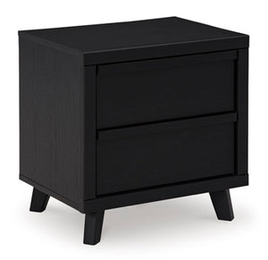 Danziar Two Drawer Night Stand