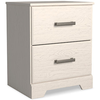 Stelsie Two Drawer Night Stand