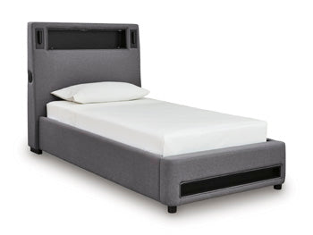Finigale Twin/Full Upholstered Rails