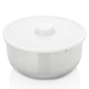 Cook's Companion Stainless Steel Open Mixer 5 qt Mixing Bowl w/ Cover
