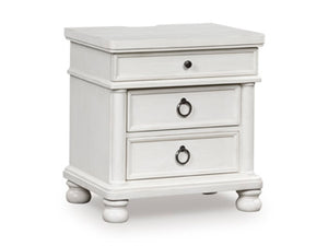 Rowlenstown Three Drawer Night Stand