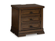 Taffenbrook Three Drawer Night Stand