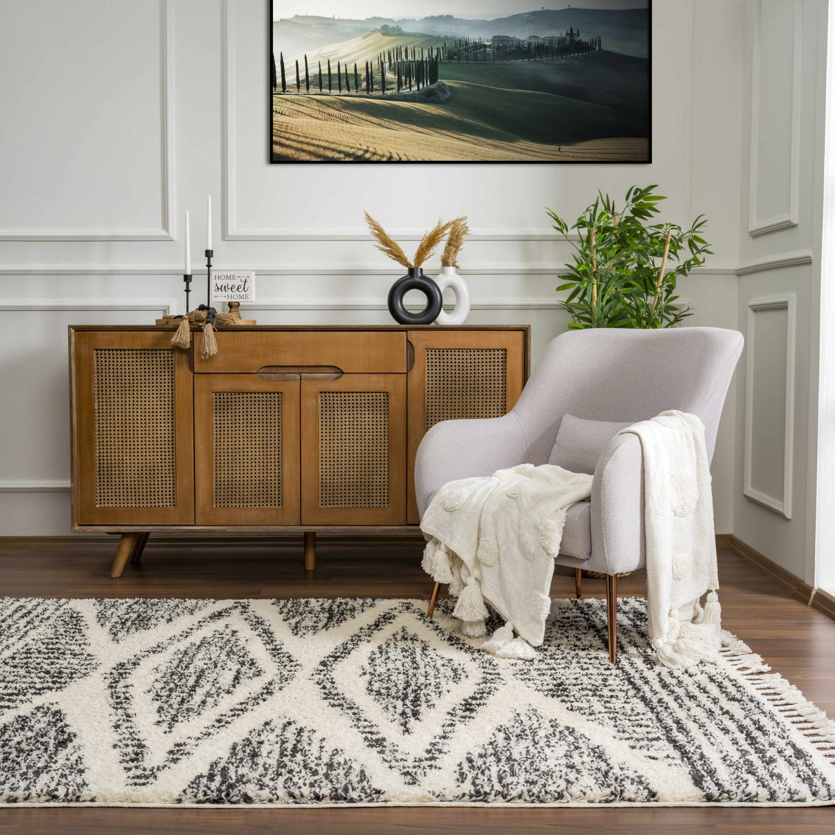 Fishhook Berber Shag Rug
