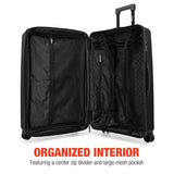 Excavator 3 Piece Expandable Tough Luggage Set