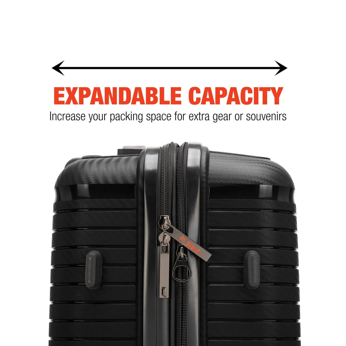 Trencher 3 Piece Expandable Tough Luggage Set