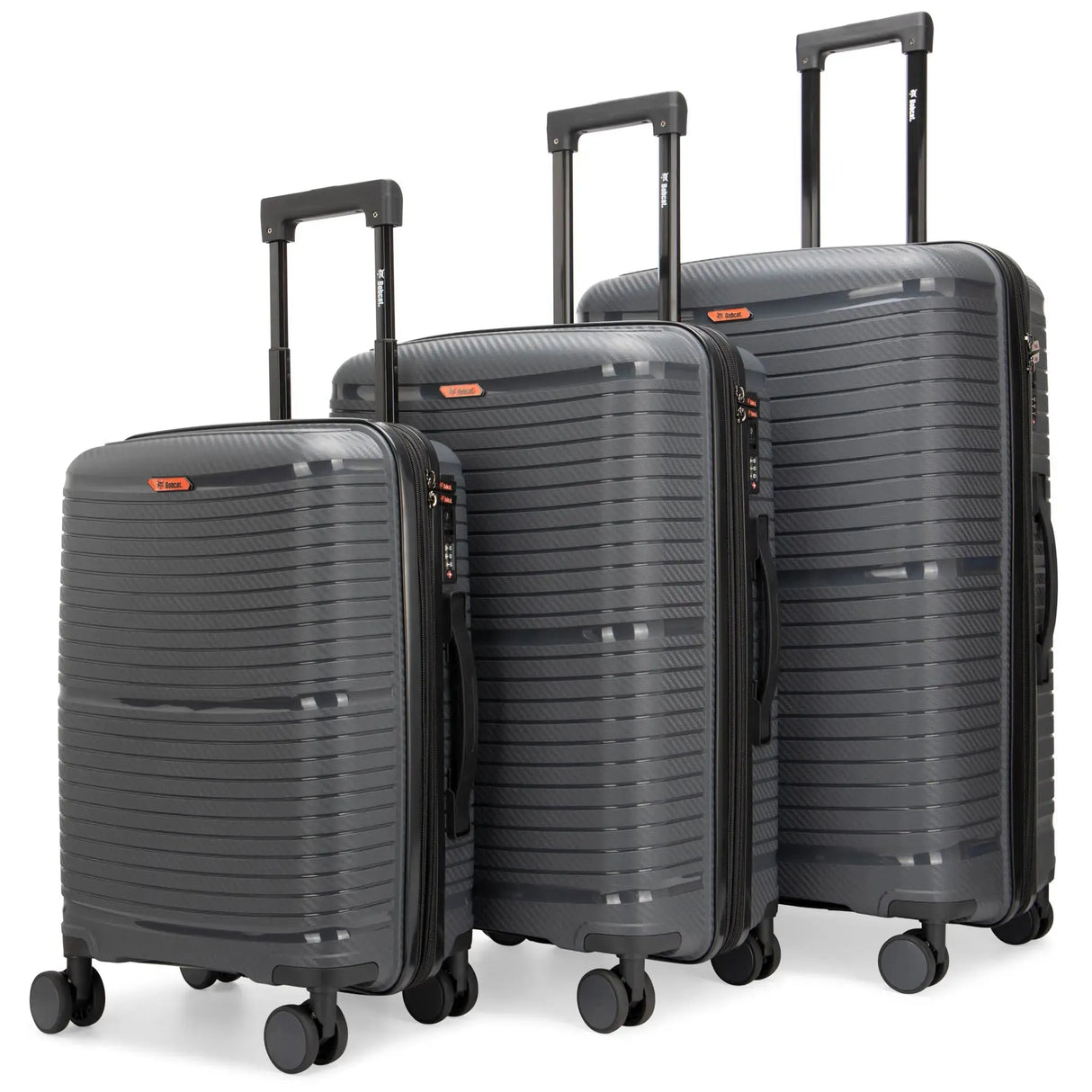 Trencher 3 Piece Expandable Tough Luggage Set