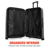 Trencher 3 Piece Expandable Tough Luggage Set