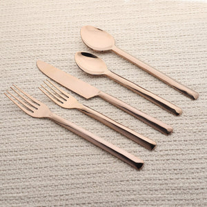Ariella PVD 5 Pc. Flatware Set