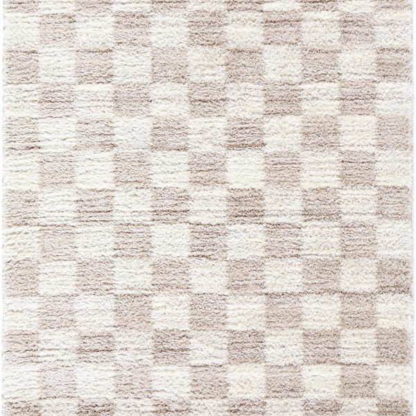 Belita Cream Luxe Shag Area Rug