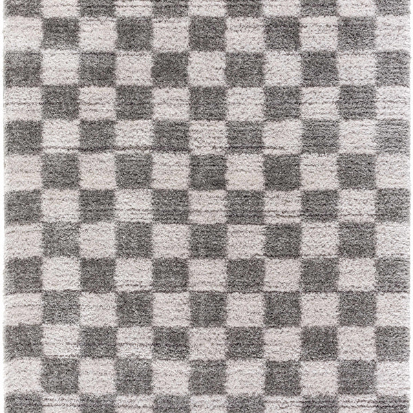 Belita Charcoal Luxe Shag Area Rug