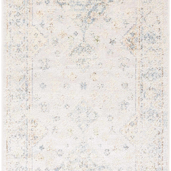 Bhavya Cream Washable Area Rug
