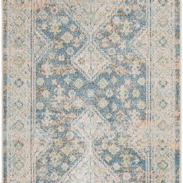 Bhavya Navy Washable Area Rug