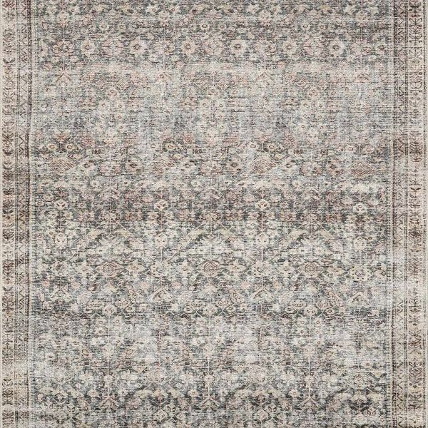 Collins Avenue III Vintage Damask Area Rug