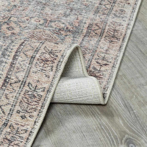 Collins Avenue III Vintage Damask Area Rug