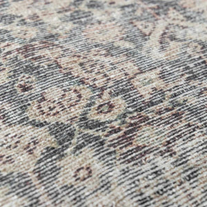 Collins Avenue III Vintage Damask Area Rug
